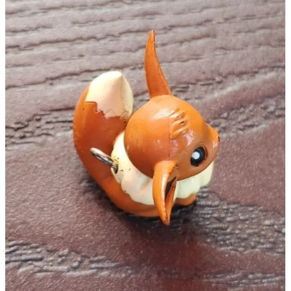 Pokemon Eevee Plastic Toy Figure Vintage 1999 Nintendo